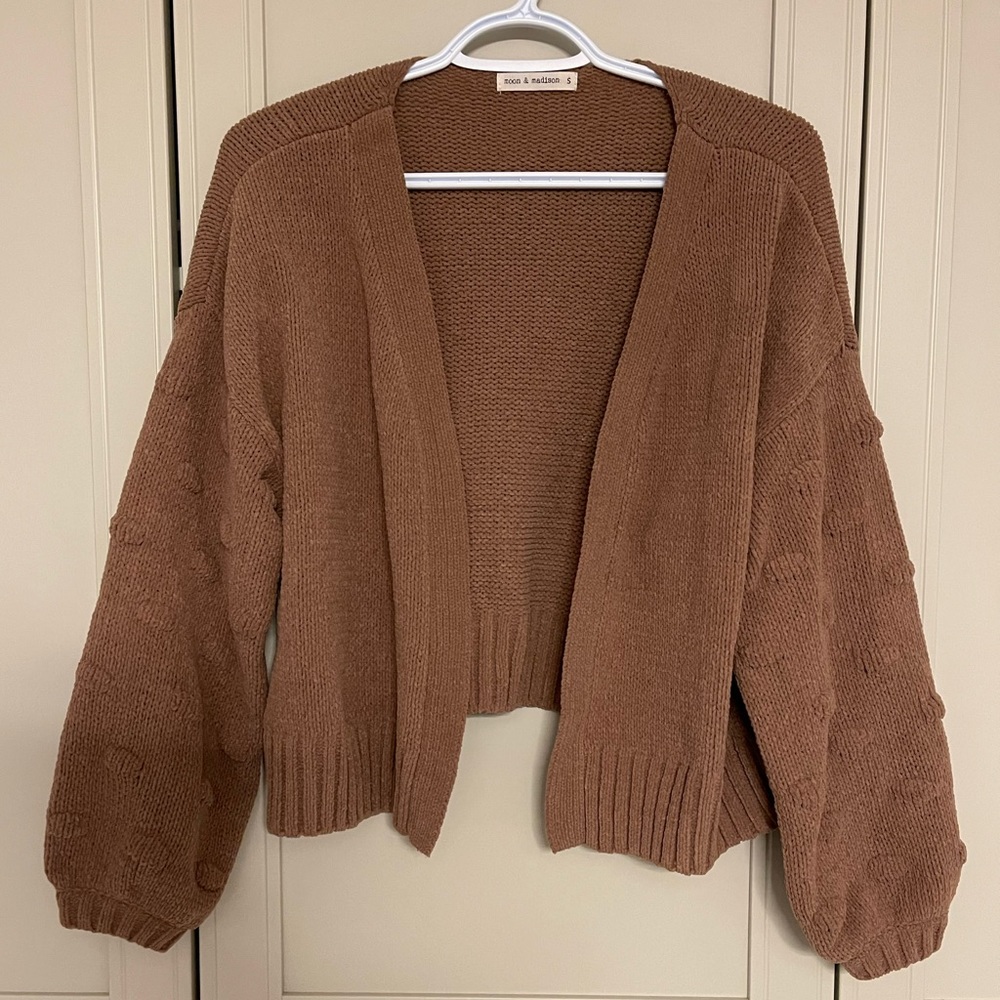 Moon & Madison Chunky Knit Cardigan